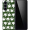 Marijuana Leaf White Pattern Galaxy Z Fold5 5G Skin